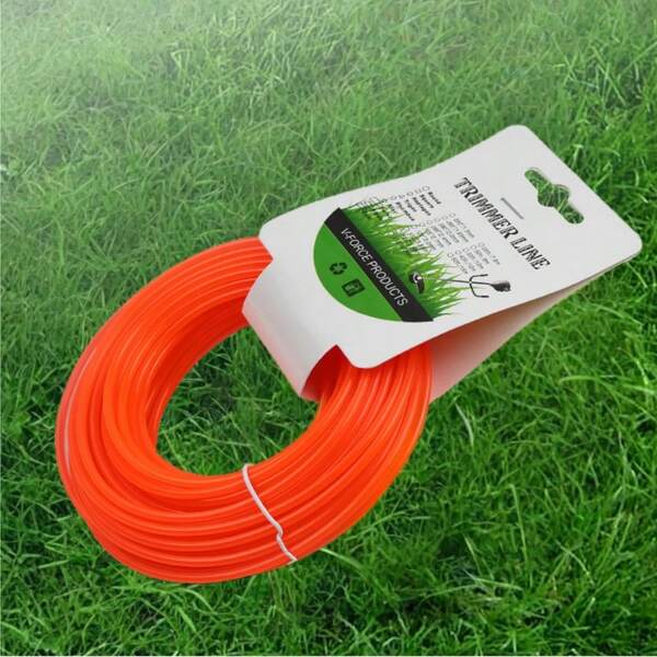 15M Lawn Mower Grass Rope, Lawn Mower Grass Rope, Nylon Wear Resistant Thread, Universal Grass Mowing Accessories, Special For Grass Mowers