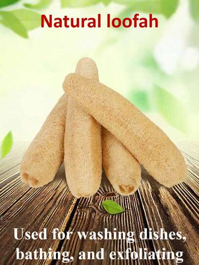 2/4/5/10pcs, Natural Loofah Dishwashing Sponge, Kitchen Towels And Dishcloths,Quick Dry,Exfoliating Body Sponge, Handmade From Loofah, Strong Stain Removal, Long Life Cycle, Ventilation And Not Easy To Breed Bacteria, Used For Dishwashing,Bath And Body Works,Suitable For Kitchen, Washroom