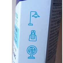 Tipo de producto: Extensión eléctrica para uso en el hogar.  Voltaje nominal: 127 V~.  Tipo de clavija: Tipo B (polarizada con puesta a tierra).  Receptáculos: 3 salidas polarizadas para conectar diversos dispositivos eléctricos.  Tapa de protección: Protege las conexiones, evitando el contacto accidental.  Material del cable: Recubierta de PVC autoextinguible, resistente al calor y diseñada para evitar la propagación del fuego.  Clavija plana: Ideal para espacios reducidos, permitiendo una instalación práctica y discreta detrás de muebles o electrodomésticos.  Uso recomendado: Línea doméstica, perfecta para conectar aparatos eléctricos de uso diario como lámparas, televisores, cargadores y equipos pequeños. - Tipo de Enchufe A USA (110-127V) - Ver 5