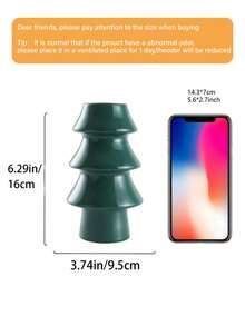 Vază de Crăciun pentru desktop, decor de Crăciun, atmosferă de sărbătoare, vază de Crăciun ceramică creativă, cu pantofi roșii, pentru decorarea dulapului TV în sufragerie - Multicolor - Vizualizare 12