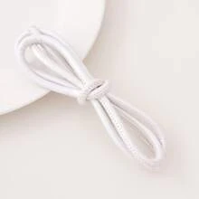 beadia 1m/Pack Colorful Shiny PU Leather Cord, 6mm Thick Round Rope - For Jewelry Making, Crafts, Weaving - Durable And Easy To Use Synthetic Faux Leather Cord, Suitable For Various Projects, Sewing Supplies, Crafts, Decorative Rope, Smooth Texture, Ideal For Craft Enthusiasts - Two-color - View 9