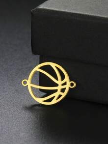 AMAXER 3件套不锈钢迷你足球、棒球、篮球、排球和羽毛球拍吊坠，手工DIY饰品制作材料，节日礼物，批发 - 球類 - 查看 7