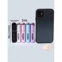 6Pcs Travel Perfume Bottle Refillable Portable Perfume Bottle Mini Atomizer Spray Refill Bottle Women Pocket Dispenser Cologne Sprayer 5ml Portable Spray Portable Spray Bottle Spray Travel Bottle Travel Spray Bottles Mini Spray Bottle Small Spray Bottle - 彩色 - 查看 3