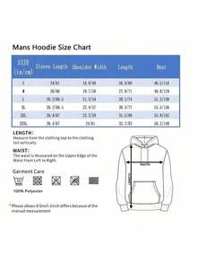 [Cozy Long Sleeve Hoodie] Print Womens Hoodie - Relaxed Casual Style With Pouch Pocket - Cozy Long Sleeve Sweatshirt For Everyday Chic - màu đen - Xem 6