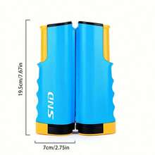 1pc Portable Ping Pong Net With Thick Frame, Straight Edge Design, Retractable Net, For Ball Blocking. Easy Installation. Convenient Operation. For Competition And Fitness - Sturdy Net Frame - Multicolor - View 7