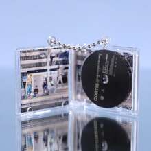 KPOP Mini Album Pendant NFC Box, Cor Tis K-Pop:Dem0n Hvnters KATSEYE Hearts2Hearts <KARMA> <Spaghetti> TWS 4th Mini Album CD Box, DVD Box, NFC CD Box, Star Fan Goods, DIY Commemorative Mini CD Pendant Keychain, Also Can Be Used As Decorative Desktop Ornament, Gift For Friends - Multicolor - View 14