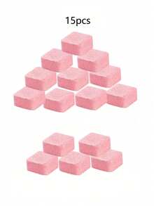 20片/15片/10片/5片/2片装马桶清洁片，自动除臭，去除污渍和水垢，深度清洁浴室，通用型 - 彩色 - 查看 15