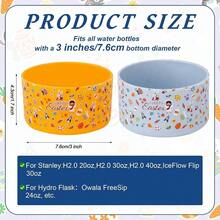2pcs Silicone Boot H2.0 403020oz IceFlow Flip 30oz, Happy Easter Cup Bottom Cover Sleeve Anti - Slip Protective Tumbler Boot Accessories Bottle - 最初的 - 查看 2