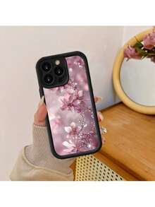 Soft Phone Case With Floral Design For Various Models, Including The Pro Max And SE. - 彩色 - 查看 1