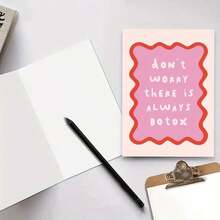 1 Pc Funny Birthday Card For Friends, Hilarious Birthday Card For Sister Mom Dad Encouragement Card Halloween Christmas Greeting Card - Multicolor - View 5