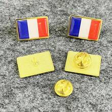 Broche quadrado de alta qualidade com bandeira, em resina com formato de onda, ideal para decoração de festas. Apresenta bandeiras de todo o mundo. - Multicolorido - Ver 11