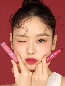 ETUDE Dear Dear 唇彩筆 03 蘋果糖 3.5g，高顯色、易上妝、保濕緞面霧面妝效、精準筆尖、防暈染、純素、K-Beauty 韓系彩妝、Olive Young、禮品 - 03 Apple Candy - 查看 8