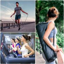 Speed Agility Training Set, Includes 1 Agility Ladder, 4 Steel Stakes, 1 Sports Headband, 1 Jump Rope, 10 Disc Cones And Gym Carry Bag - Speed Training Equipment Soccer Basketball