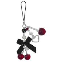 1pc Mobile Phone Pendant, Cute Cherry Mobile Phone, Suitable For Camera, Key Chain, Bag Pendant Decoration, Can Be Given To Friends, Girlfriend Gifts.