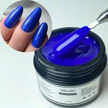 Jillnails 100克/50克 美甲延长胶 自流平延长胶 闪光亮片霓虹自然妆效 乳白色粉色美甲延长塑形 自流平中性胶 需使用UV/LED灯固化 - 彩色 - 查看 67