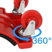 Car Maintenance Tools - Universal Wheel Slide Kneeling Pad, Car Maintenance Parts - Red - View 2