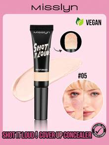 Misslyn مخفي MISSLYN-SHOT IT LOUD! ، مخفي سائل ، يوحد لون البشرة ، مخفي مع صبغات عاكسة للضوء ومركب مرطب ، مخفي متعدد الاستخدامات ، خفيف الوزن ، تغطية كاملة ، طويل الأمد ، مرطب ، يبرز ، قوام كريمي ، مقاوم للماء ، طويل الأمد ، لا يترك بقع ، قوام كريمي ، طويل الأمد ، تغطية كاملة ، أساس سائل ، يغطي البثور والتصبغات ، مغذي ومنير ، مكياج حفلة Y2K ، عطلة