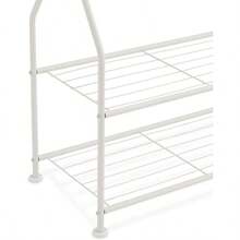 Basics Wardrobe With Two Bottom Shelves White 67.9 X 35.5 X 149.8 Cm - White - View 4