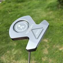 1pc Lashonda Golf Putter, Mallet Putter, Oversized Head, Zero Torque, High Stability Golf Club, Black, Grey - Grey - View 10
