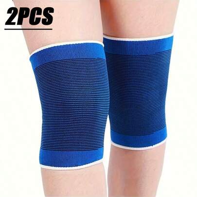 2pcs Unisex Knee Pads, Warm Sports Knee Support, Suitable For Outdoor Activities, Cycling, Running, Yoga, Fitness