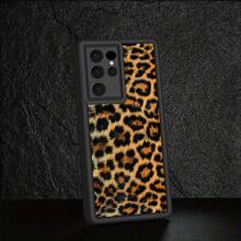 Funda de Teléfono Negra con Estampado de Leopardo, Compatible con Samsung Galaxy S25 Ultra/S25 Plus/S25/S25 FE/S24 Ultra/S24 Plus/S24/S24 FE/S23 Ultra/S23 FE/S23/S23+/S22 Ultra/S22/S22+/S21 Ultra/S21 FE/S21/S21+/S20 Ultra/S20 FE/S20/S20+/A73/A55/A54/A52, Resistente a Arañazos y a Prueba de Caídas - Colores mixtos - Ver 3