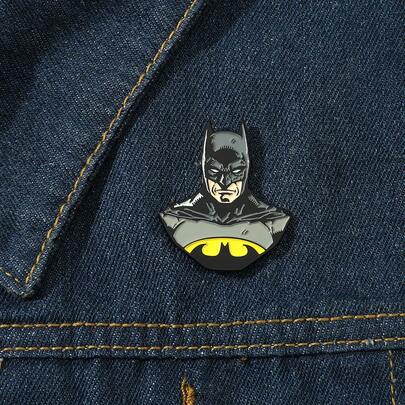  Warner Bros 1 Pc Creative Anime Cartoon Brooch Fashion Fashion  Enamel Pin Metal Badge Jewelry Clothing Backpack Accessories Gifts