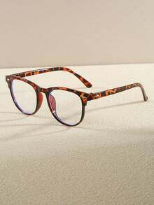 1副女士椭圆形日常休闲时尚无度数眼镜 - 彩色 - 查看 15