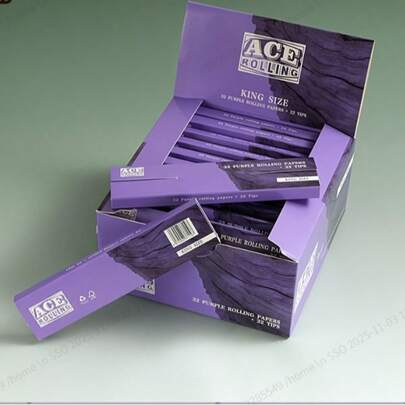 78毫米未漂白卫生纸，5卷/包，共200张，超薄半透明，慢燃，燃烧均匀，无异味