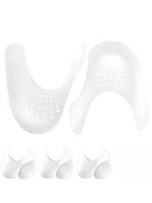 30双防皱鞋套,散装运动鞋保护套,鞋头保护套,运动鞋靴子防皱贴,黑白配色,适合春夏穿着,可作伴娘礼物、房间装饰、卧室装饰、海滩度假、旅行必备,男女皆宜。 - 彩色 - 查看 18