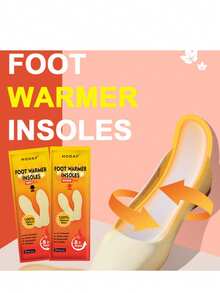 Heat Generating Insole With Mugwort Self Heating Insole, Continuously Heating For 4-6 Hours - Khaki - View 6