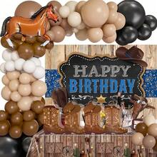 4/8/16pcs Western Cowboy Boot & Hat Kraft Paper Bags With Handles | Rodeo Theme Party Favors For Birthdays, Bachelorette Parties & Wild West Decorations, Mixed Colors, DIY Western-Themed Designs, Cowboy Hat - màu nâu - Xem 9