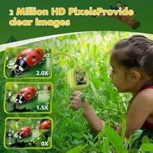 Borescope Camera With Light For Kids | STEM Science Educational Toy For 4 5 6 7 8 9 10 12 Years Old Boys & Girls | Birthday Gift For Outdoor Adventures & Nature Discovery (Yellow) - Green - View 4