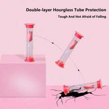 6个/8个彩色计时器,小型沙漏计时器,沙漏装饰,派对装饰,节日用品,家居装饰,生日礼物,返校礼物,情人节小礼物 - 多色2 - 查看 9