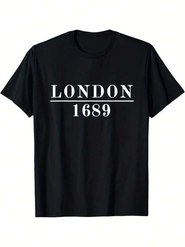 1689 Reformed Baptist Confession T-ShirtAll Season 220g Cotton Single Sided Printed Crew Neck Short Sleeve T Shirt