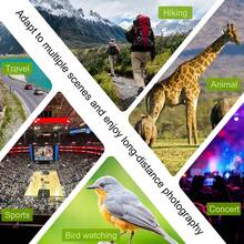 1pc Universal 8X/12X/20X Telephoto Lens Attachment, Clip-On Zoom Lens For Smartphones And Tablets, High Definition Photography Zoom Lens