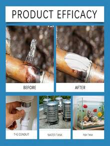 Underwater Adhesive, Quick-Drying Sealant For Home, Kitchen, Bathroom Cracks And Leaks - Multicolor - View 4