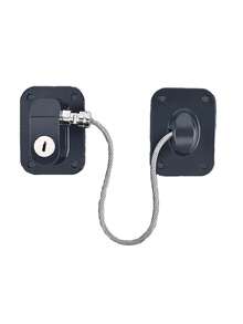 1pc No-Drill Child Window Lock, Refrigerator Latch, Drawer And Cabinet Door Combination Lock. Suitable For Windows, Refrigerators, Cabinets, Bedside Tables, And Baby Latches. - Multicolor - View 4