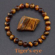 1PC Fashion Beaded Bracelet Men And Women Rich Orange Cheerleading Bracelet Sports Bracelet Unisex Suitable Daily Casual Vacation Wedding Banquet Party Wear Fashion Jewelry Exquisite - D - Xem 4