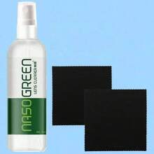 Spray de limpieza de gafas, solución de limpieza de gafas, limpiador de lentes de vidrio, limpiador de gafas sin rayas y paño de limpieza de microfibra - Kit de limpieza de gafas, spray de limpieza de gafas, solución de limpieza de lentes - Juego de limpieza de pantallas y gafas - Multicolor - Ver 14