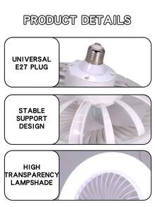 10Inch LED Fan Light, 5 Fan Blades, With Remote Control Function And Aromatherapy Function, Adjustable Color Temperature Brightness Wind Speed, Timing Function, For Bedroom Living Room Study Shop