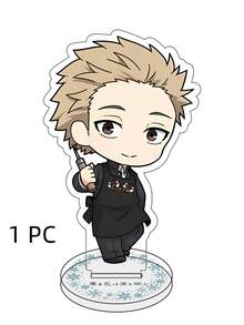 1PC The Fragrant Flower Blooms With Dignity 10CM Acrylic Chibi Keychain Figures Rintaro Kaoruko Waguri Cosplay Model Desk Decor Gift - Multicolor - View 29