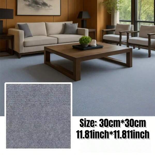 10 pièces/set Tapis de sol autoadhésifs carrés de 30 x 30 cm, autocollants amovibles, réutilisables et découpables, convenant pour DIYage, la décoration de la maison, le Nouvel An chinois, Noël, le tapis à gratter pour chat. Utilisation dans de multiples scénarios, carrelage mural, couloir intérieur. Design autoadhésif, autocollants polyvalents, feuilles découpables, vinyle de haute qualité, tampons adhésifs, pour décorateurs d'intérieur et décorateurs de maison.