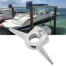 6-Inch Stainless Steel Inlaid Ram's Horn Lifting Ring For Nautical And Marine Use (SA0401)