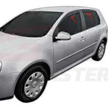 GEARZAAR For VW Golf Mk5 5door Hatchback 2004-2009 Wind Deflectors Visors 4pcs/Set TINTED - Default - View 2