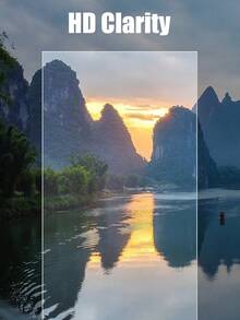 3 حزمة من واقي الشاشة من الزجاج المقسى فائق الوضوح، مقاوم للماء، متوافق مع جميع أغطية الهواتف، مضاد للبصمات، مضاد للسقوط، مضاد للخدش، مضاد للتصادم، التصاق فائق القوة، تغطية كاملة زجاج مقسى فائق النحافة، حساسية عالية وسلس بدون تأخير، سهل الحمل، طبقة هيدروفوبية وزيتية، متوافق مع Galaxy S21FE/S23FE/A54/A15/A31/A34/A35/A55/M53/M54/M55 - شفاف - مشاهدة 7