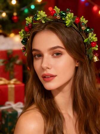 1pc Christmas Headband, Party & Holiday Accessory