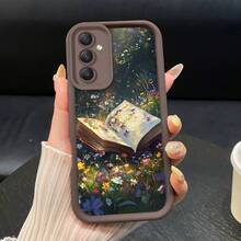 Funda de Teléfono de Silicona TPU Antigolpes con Diseño de Fantasía Floral para Samsung Galaxy S23 Ultra/S24/S25/S22+/S20 FE Pro Plus 5G - Impresión UV Protección Antigolpes, Cubierta de Lente de Cámara, Funda Protectora Portátil, Funda de Teléfono de Diseñador, Funda de Teléfono de Titanio, Funda de Teléfono de Felpa, Funda de Teléfono Brillante, Funda de Smartphone, Material Flexible, Cubierta Protectora de Moda, Seguidor de , Entusiasta de la Moda - Colores mixtos - Ver 4