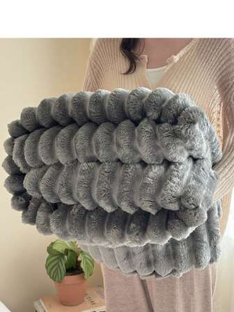 1 st filt, sängkläder, bekväm och varm, hudvänlig och andningsbar, lätt och mjuk, grå, minimalistisk och moderiktig design, lämplig för soffa, sovrum, vardagsrum, komfort runtom, reseessens, tupplursfilt, flera storlekar tillgängliga, maskintvättbar, rumsdekor, vinterdekor