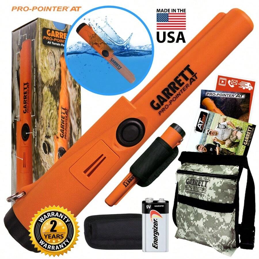Garrett Pro Pointer AT Metal Detector Waterproof ProPointer With Camo Pouch - 黑色 - 查看 1