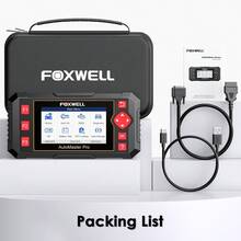 FOXWELL NT604 Obd2 Scanner, Check Engine ABS SRS Transmission System Code Reader For Cars And Pick Trucks, Car Scanner Diagnostic Scan Tool With Battery Test, Lifetime Wi-Fi Free Update, Valentine's Day Gift For Husband, Boyfriend - màu đen - Xem 11